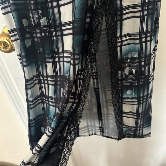 Urban Outfitters Sweet Melody Lace Trim Midi Dress - Picture 7 of 8